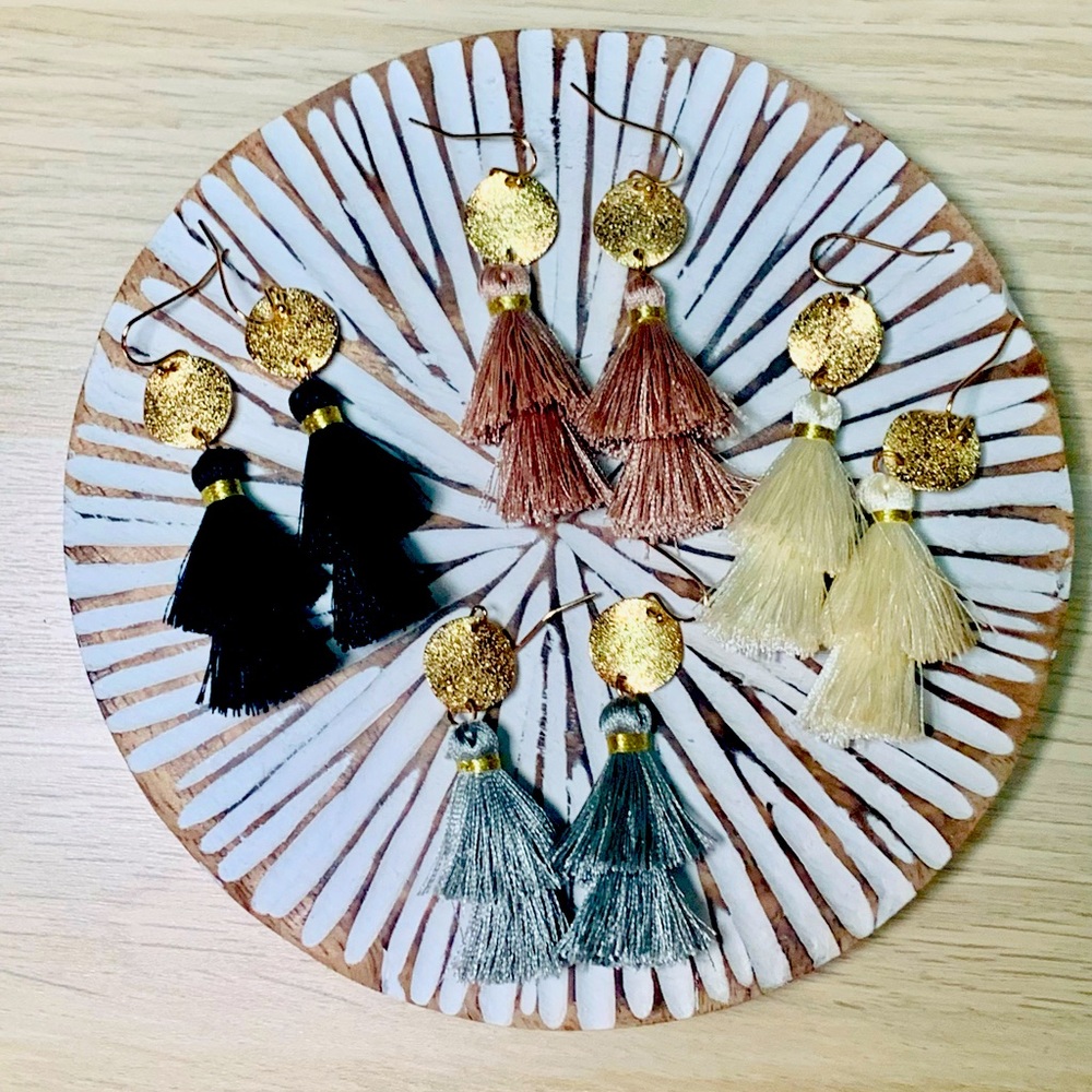 Boutique tassel earrings